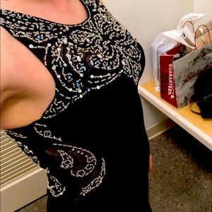 Gorgeous Navy Blue Formal Dress